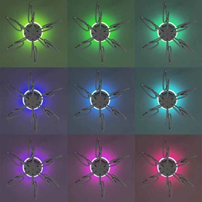 Потолочная светодиодная люстра Citilux Salma Smart CL224A161