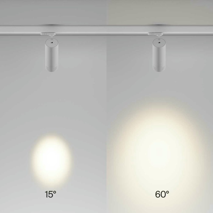 Трековый светодиодный светильник Maytoni Technical Focus Zoom TR198-3-20W2.7K-Z-W