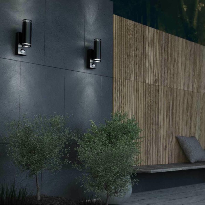 Уличный настенный светильник Odeon Light Motto 6605/2W