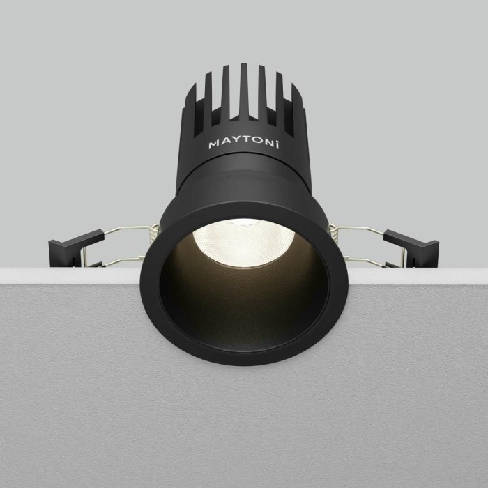 Встраиваемый светильник Maytoni Technical Dip DL118-15W-4K-B