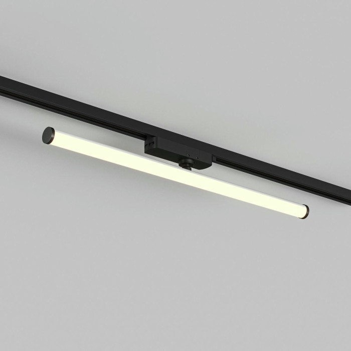 Трековый светодиодный светильник Denkirs Strom DK6638-BK