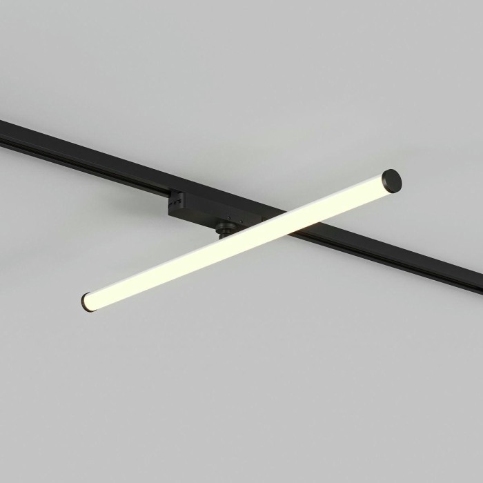 Трековый светодиодный светильник Denkirs Strom DK6638-BK