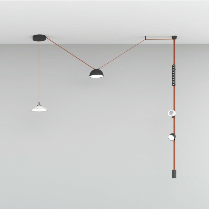 Трековый светодиодный светильник Denkirs Belty Spot DK5541-WH+BK