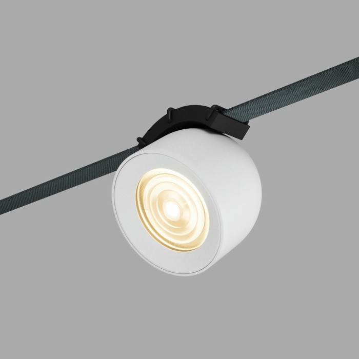 Трековый светодиодный светильник Denkirs Belty Spot DK5541-WH+BK