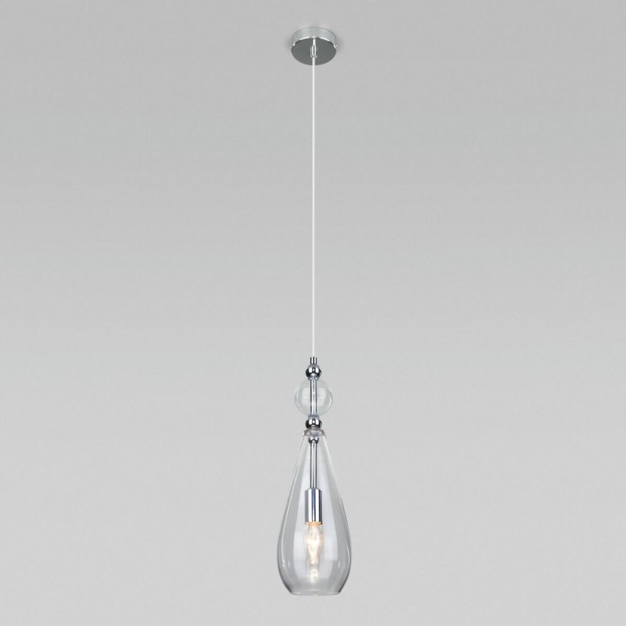 Подвесной светильник Eurosvet Ilario 50202/1 прозрачный