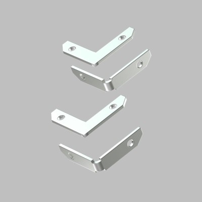 Комплект угловых соединителей шинопровода Denkirs Smart One (4 шт.) TR2027-AL
