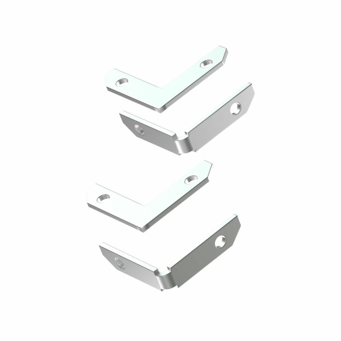 Комплект угловых соединителей шинопровода Denkirs Smart One (4 шт.) TR2027-AL