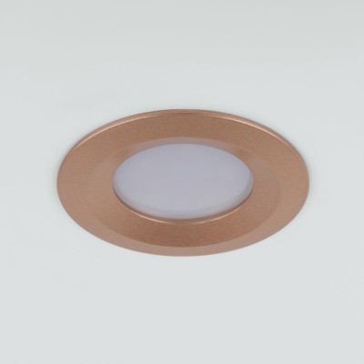 Встраиваемый светильник Elektrostandard 110 MR16 золотой a053333