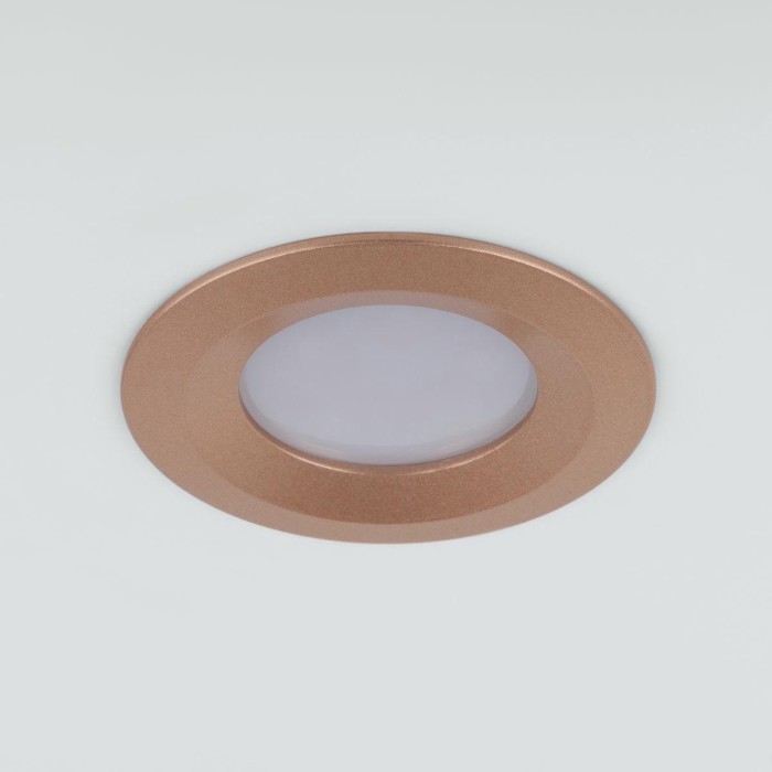 Встраиваемый светильник Elektrostandard 110 MR16 золотой a053333