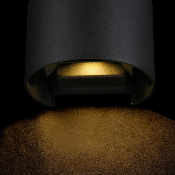 Уличный настенный светодиодный светильник Maytoni Fulton O573WL-L6B