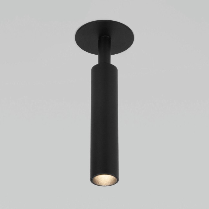 Встраиваемый светодиодный спот Elektrostandard Diffe 25027/Led черный a058215
