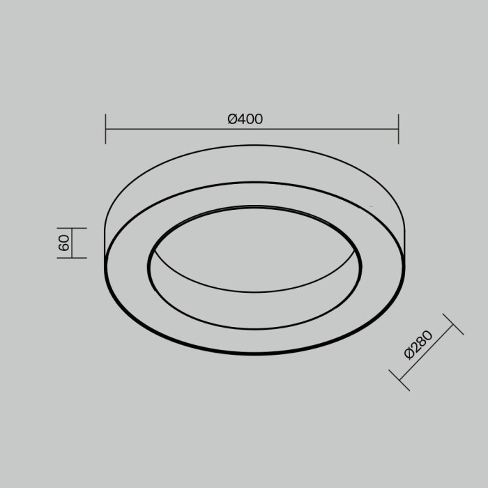 Потолочный светильник Maytoni Technical C093CL-36W4K-W
