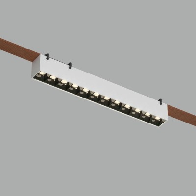 Трековый светильник Denkirs Belty Grill DK5571-WB