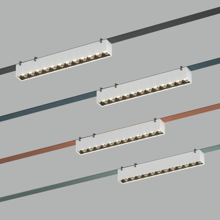 Трековый светильник Denkirs Belty Grill DK5571-WB