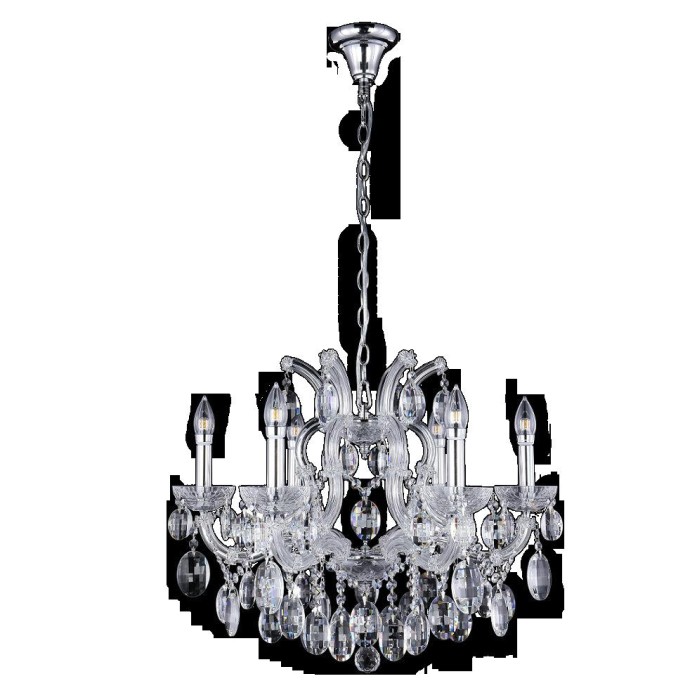 Подвесная люстра Crystal Lux Hollywood SP6 Chrome