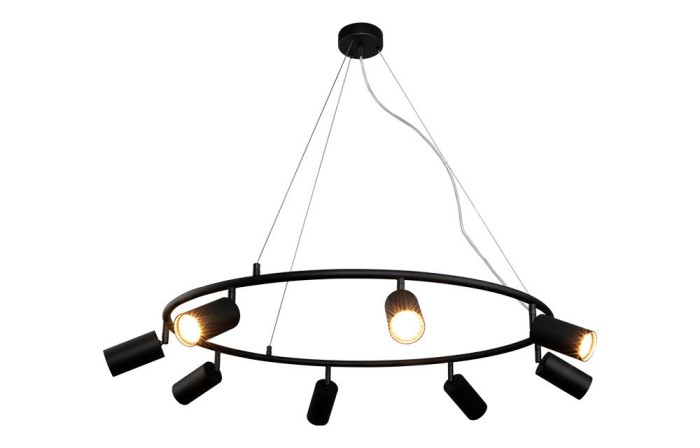 Светильник подвесной Crystal Lux RIVO SP8 BL