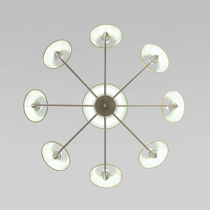 Подвесная люстра Eurosvet Milos 60153 никель