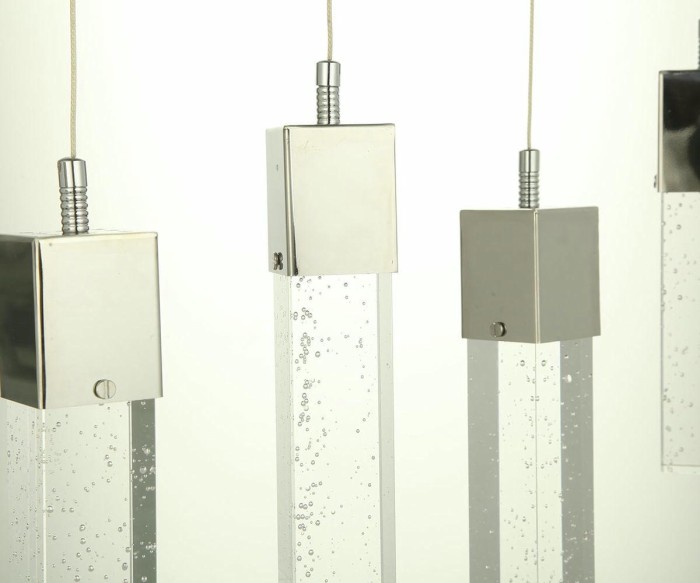 Подвесной светодиодный светильник Kink Light Аква 08510-5AS(4000K)