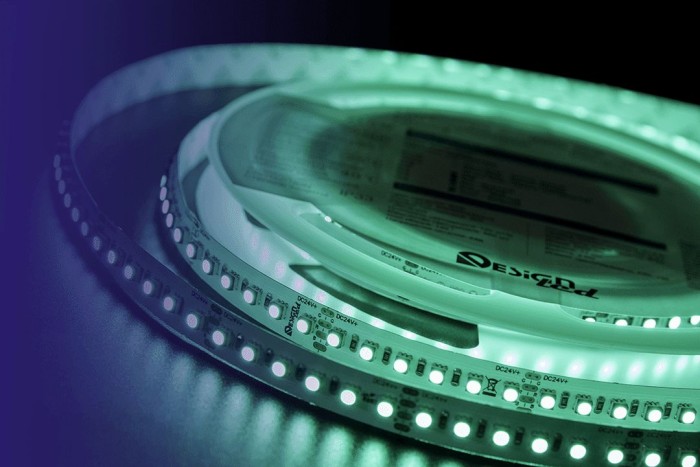 Светодиодная влагозащищенная лента DesignLed 20W/m 120LED/m 3535SMD разноцветный 5M 002845