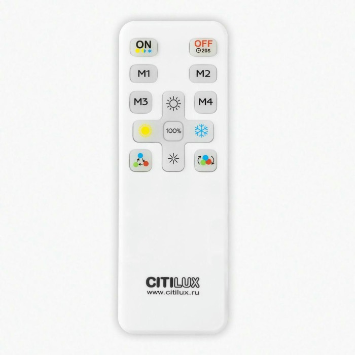 Потолочный светодиодный светильник Citilux Etalon CL750400R