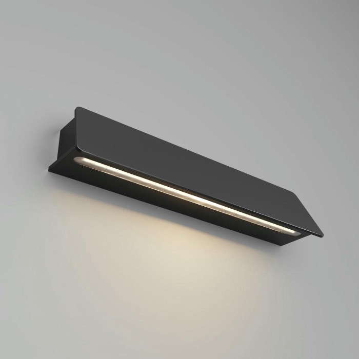 Уличный настенный светодиодный светильник Maytoni Trupp O429WL-L10GF3K